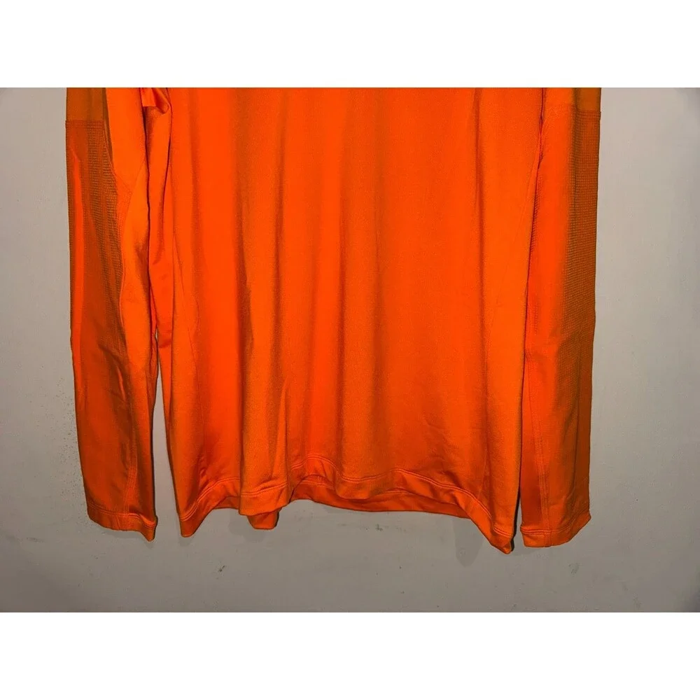 Men's L Nike Tennessee Volunteers Team Issued Sideline Coach 1/2 Zip Jacket NEW